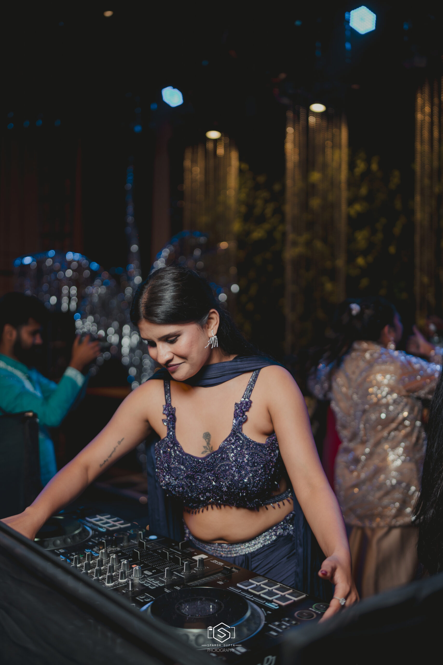 DJ and dance floor