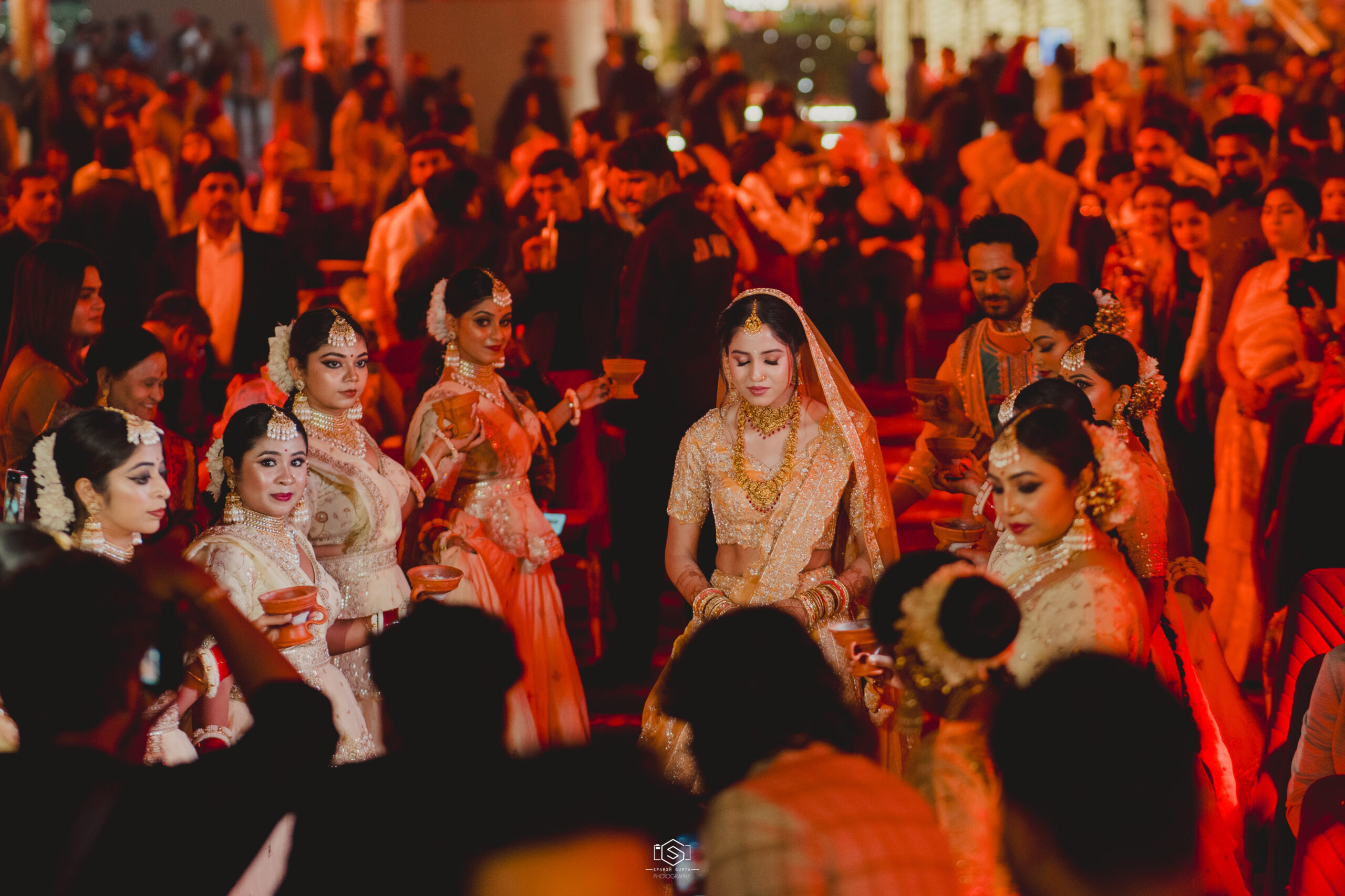 Varmala & Bride Entry